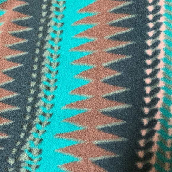 RARE EXC Patagonia Laughing Waters Elwha Blue Synchilla Snap T Fleece Women’s M - Picture 15 of 17